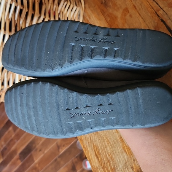 Easy Spirit Searlie2 Gray Slip On Casual Sneaker Loafer Shoes Women's 10 Wide - Picture 7 of 12